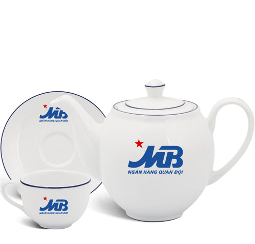 BỘ TRÀ 0.8L CAMELLIA CHỈ XANH DƯƠNG QUÀ TẶNG SINH NHẬT BỐ